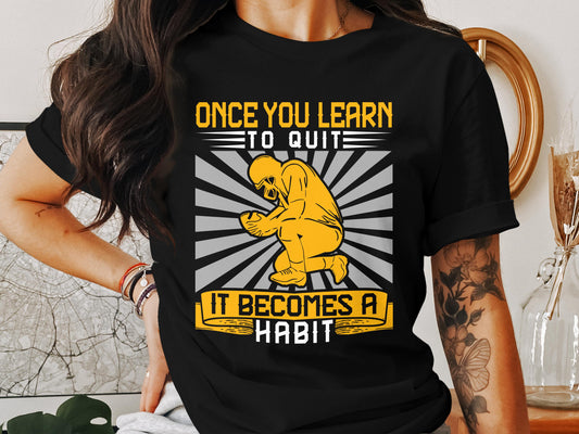 Discipline Starts with One Step -  Cotton Tshirt
