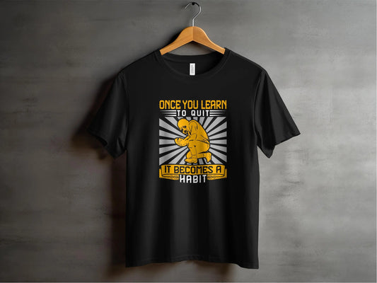 Discipline Starts with One Step - Cotton Tshirt My Store