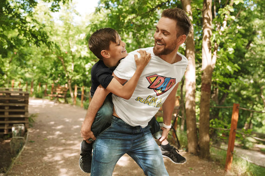 "I'm A Super Dad" Graphic Dad Humor T-Shirts Boofy