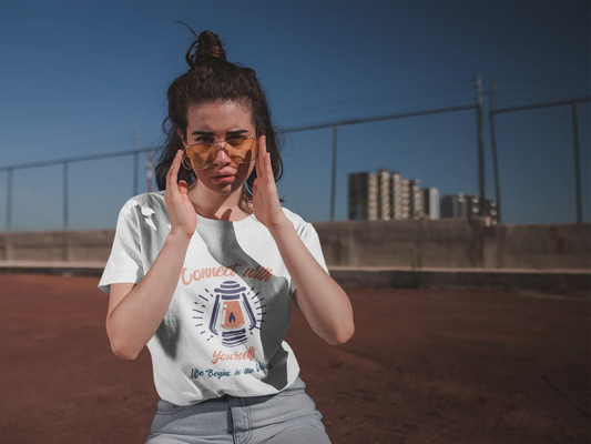 "Connect With Yourself Life Begins In The Woods" T-Shirts My Store
