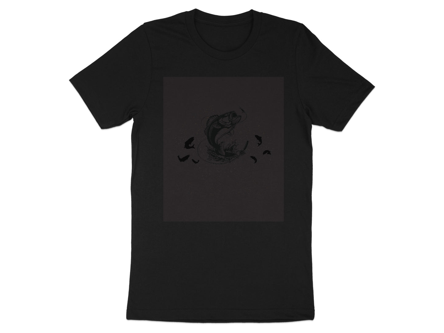 Bold Artistic Fish Design Unisex Graphic T-shirt
