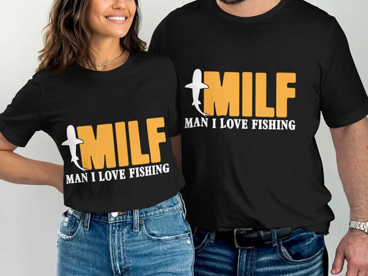 Funny "MILF Man I Love Frogs" Humorous T-Shirt Boofy