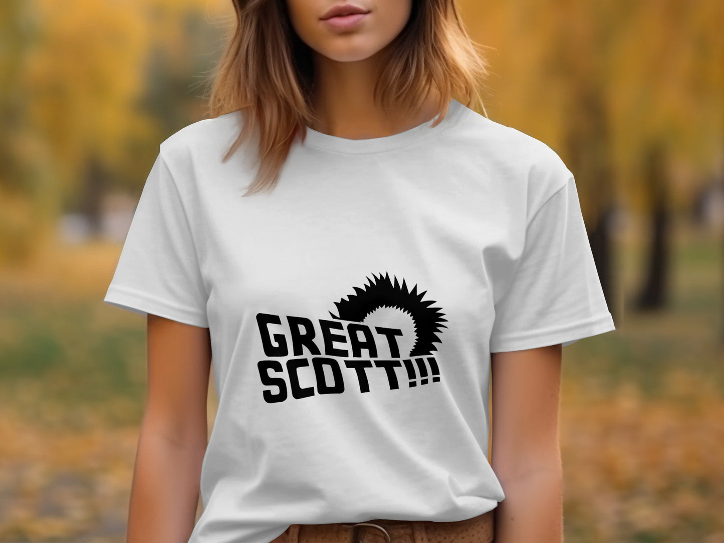 Retro Movie Fan T-Shirt: "Great Scott" Inspired Design