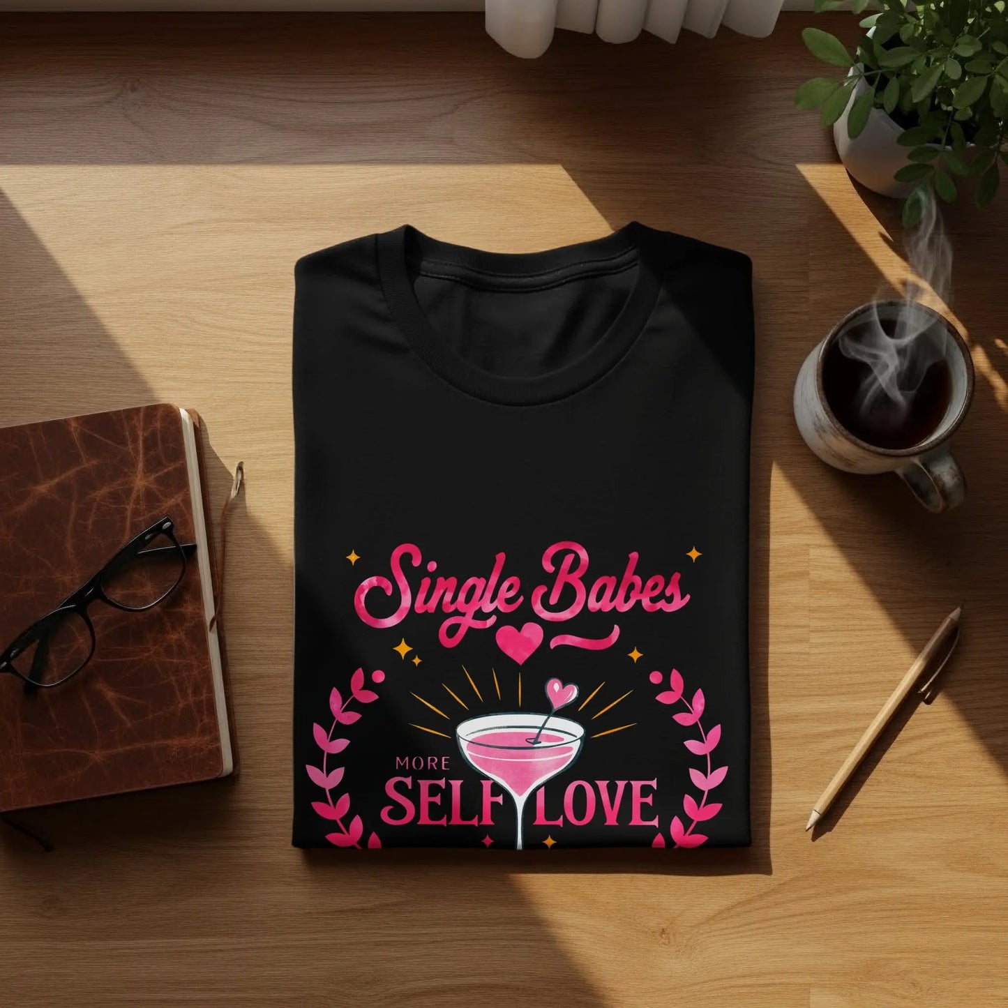 More Self Love More Cocktails Sassy Statement Tee