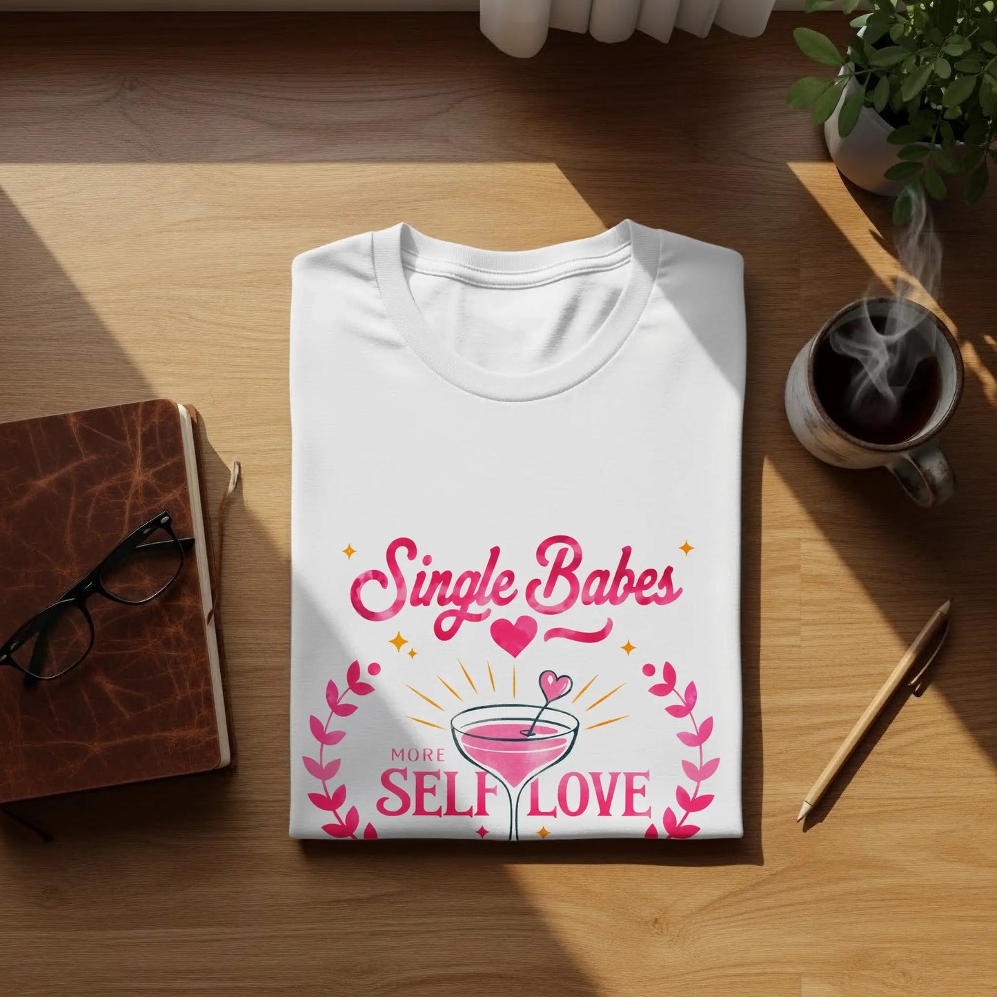 More Self Love More Cocktails Sassy Statement Tee
