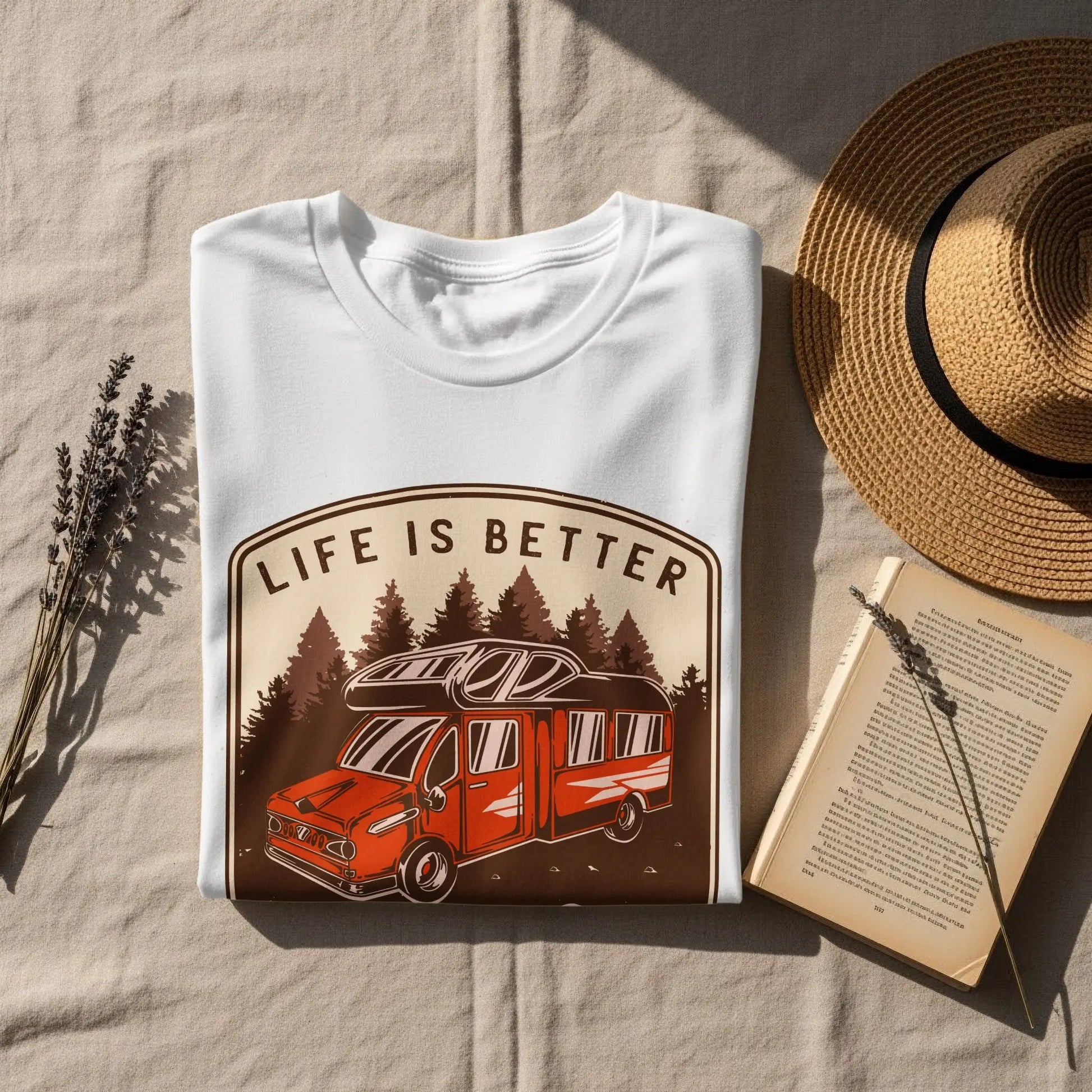 "Life is Better When You Are Camping" T-Shirts My Store