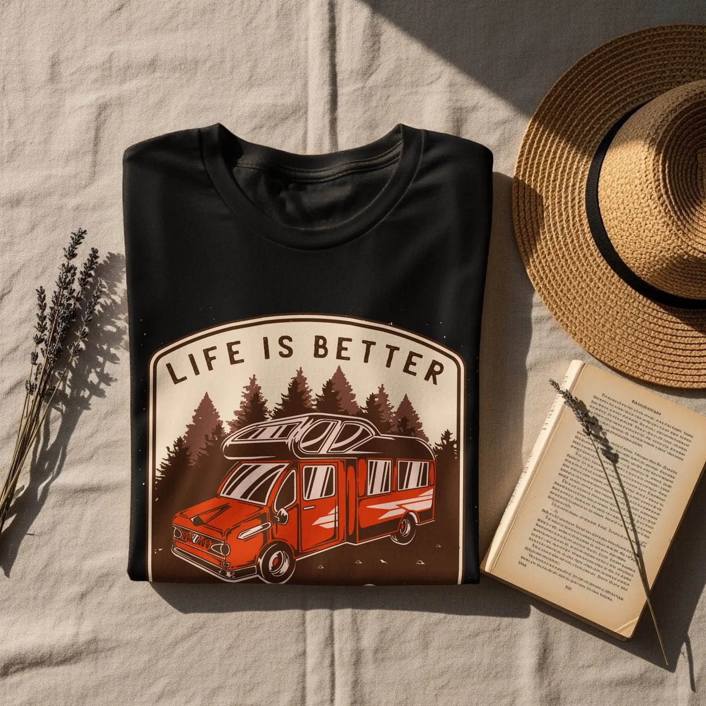 "Life is Better When You Are Camping" T-Shirts My Store