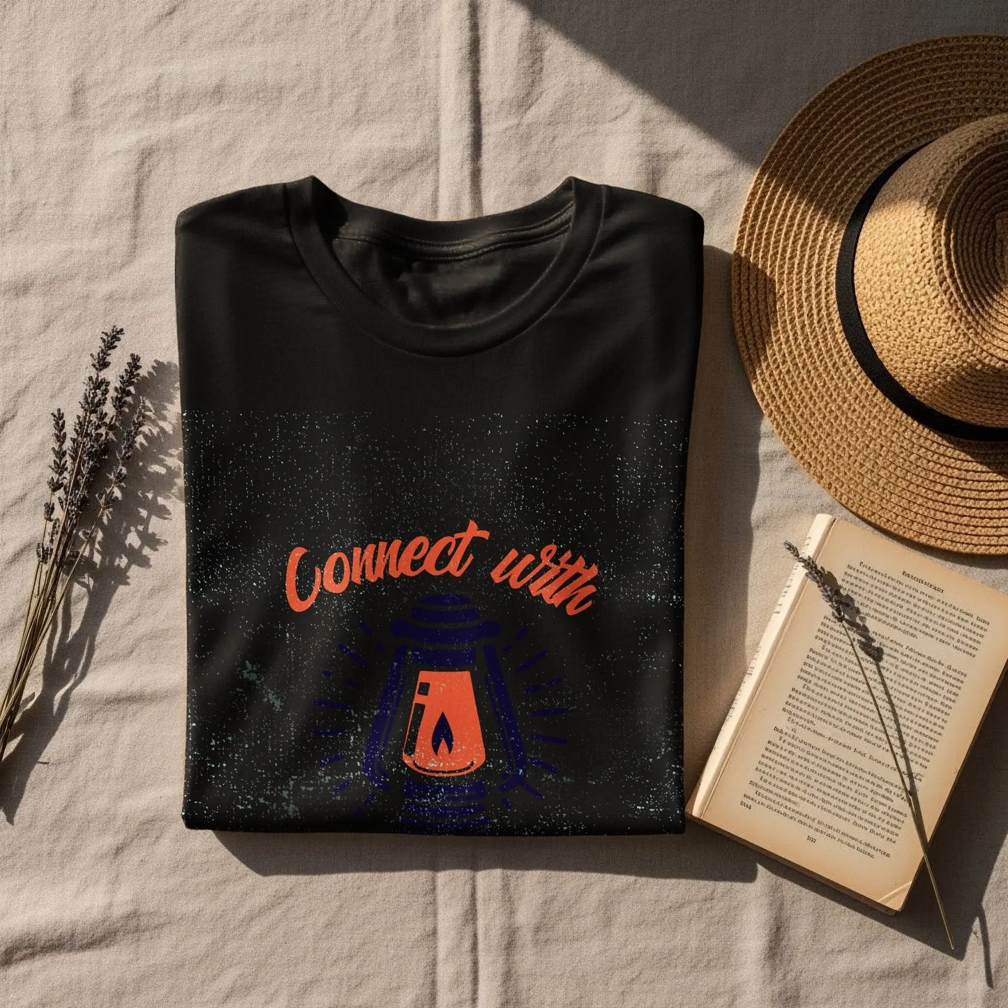 "Connect With Yourself Life Begins In The Woods" T-Shirts My Store