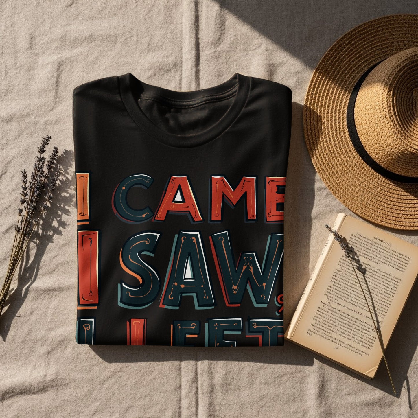 “I Came I Saw I Left Early” Tee — Work & Office Humour