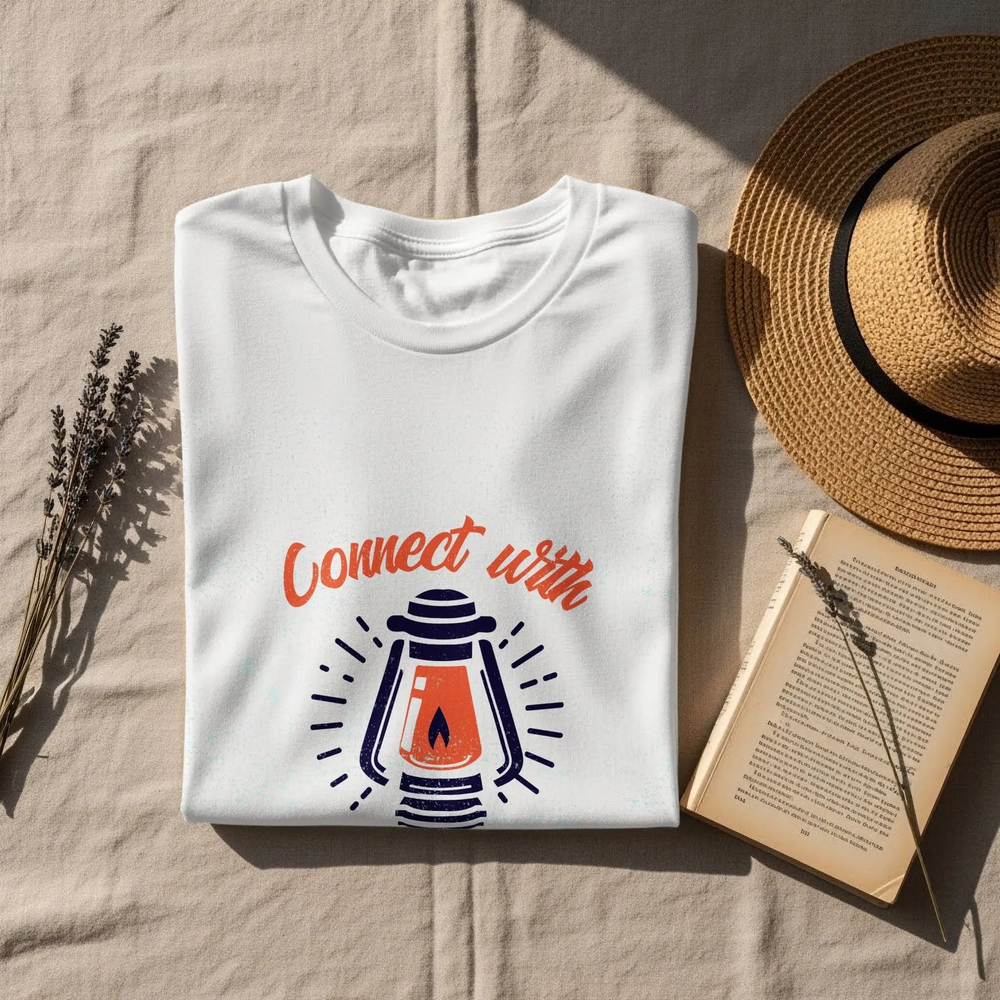 "Connect With Yourself Life Begins In The Woods" T-Shirts My Store