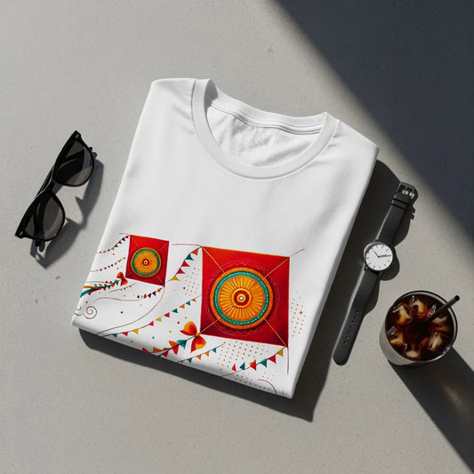 Happy Makar Sankranti Kites Festival Celebration T-Shirts Boofy