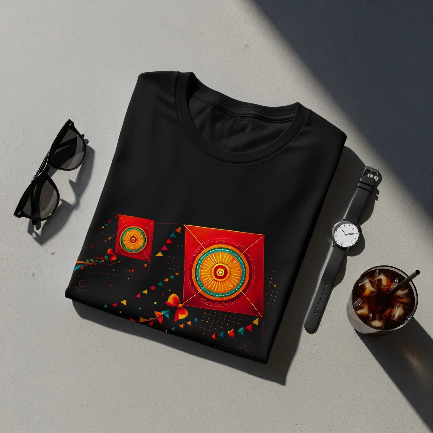 Happy Makar Sankranti Kites Festival Celebration T-Shirts Boofy