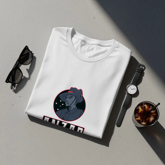 Anzac Day Great Design With A Soldier Avatar Image T-Shirts Boofy