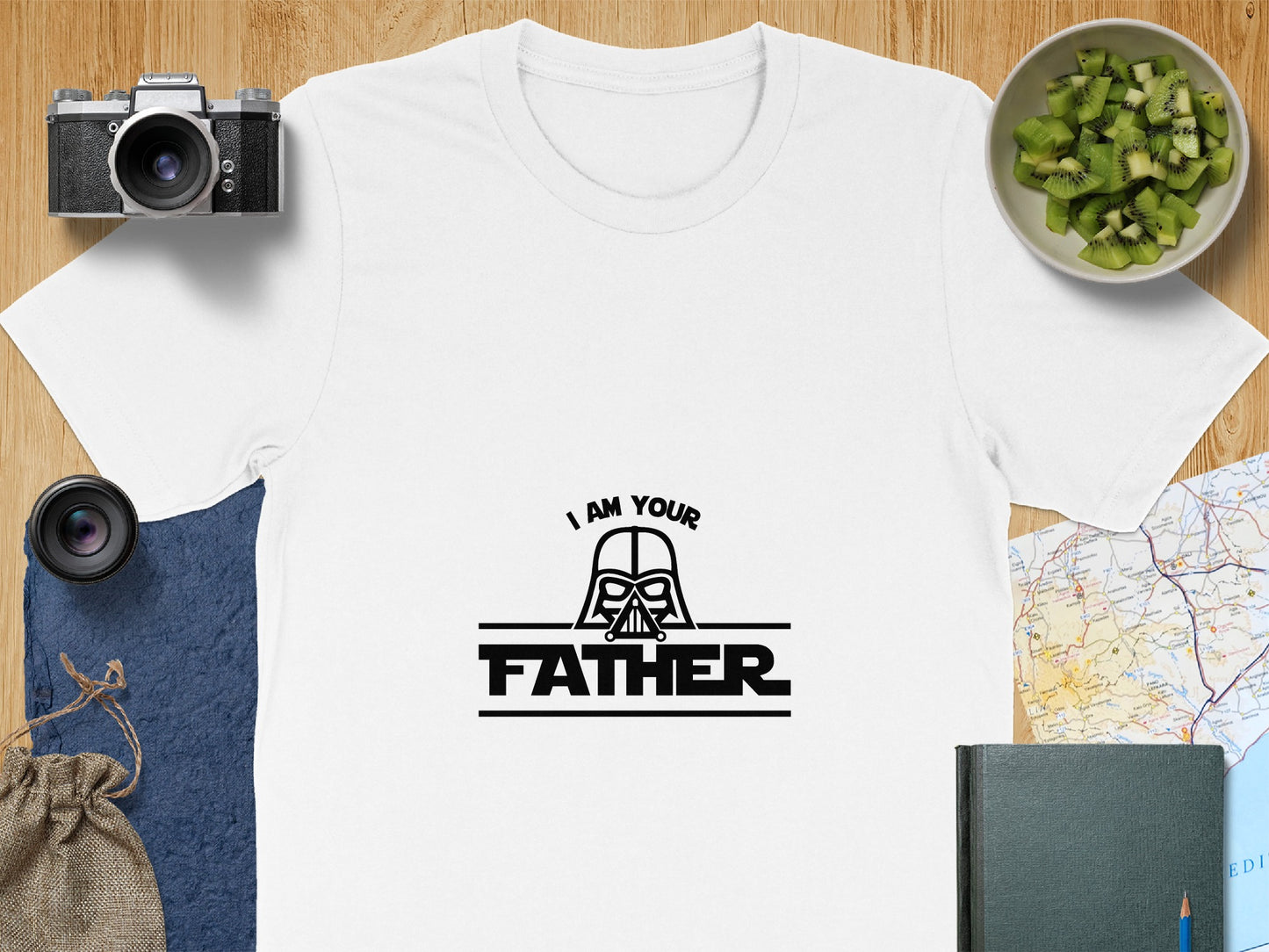 Star Wars T-Shirt: "I Am Your Father" Vader Design Novelty Stylish