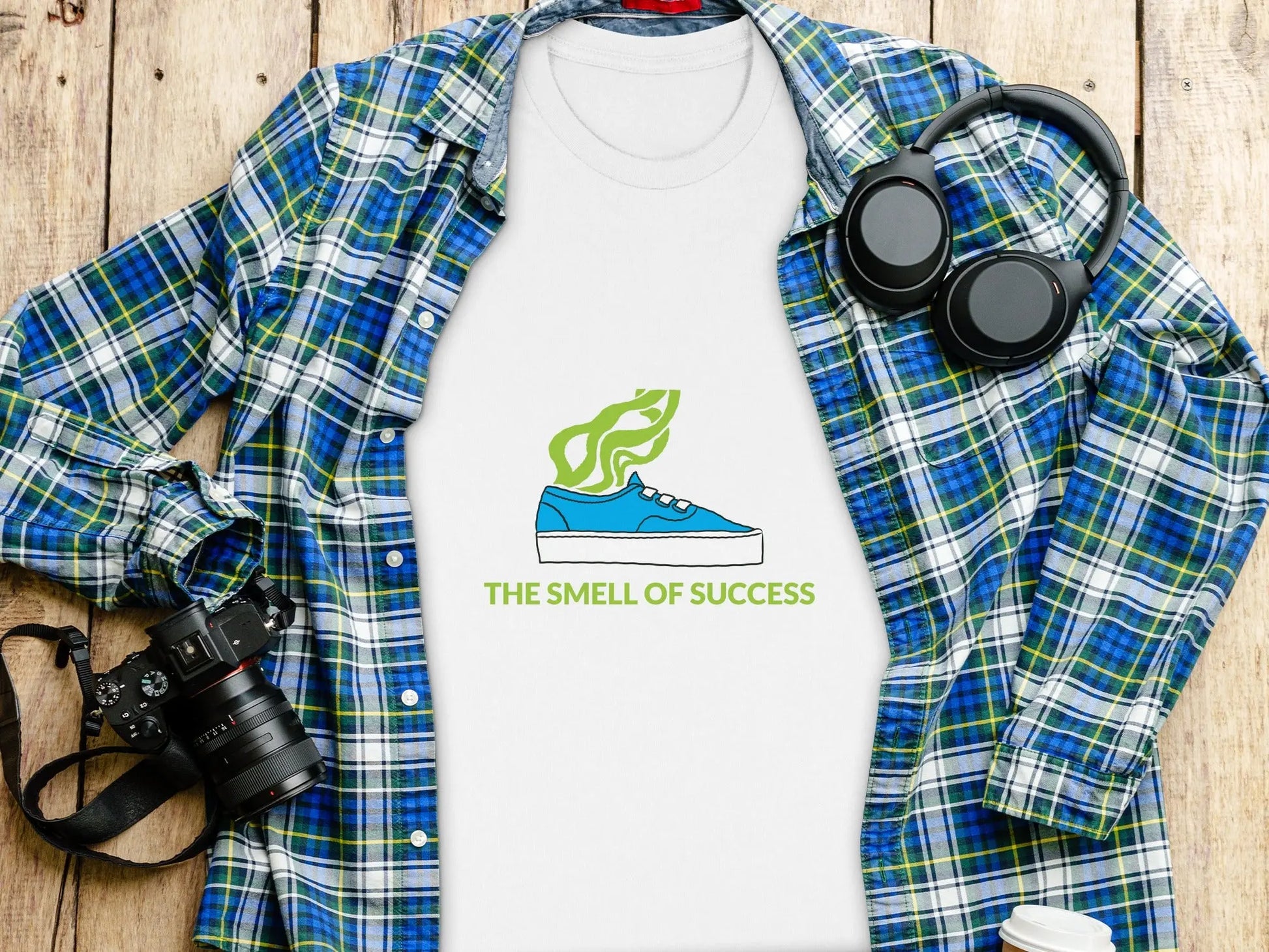 The Smell of Success Graphic Designed T-Shirts Boofy