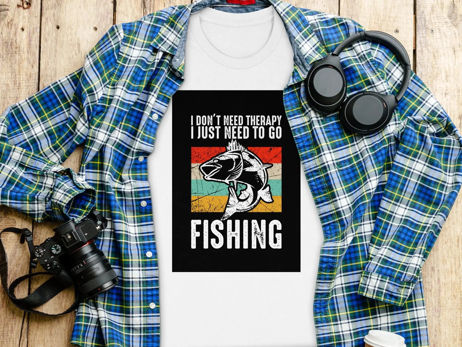 "I Just Need to Go Fishing" Passion T-Shirt Boofy