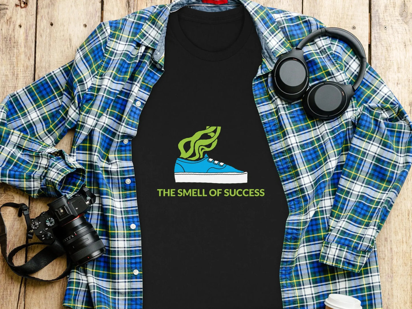 The Smell of Success Graphic Designed T-Shirts Boofy