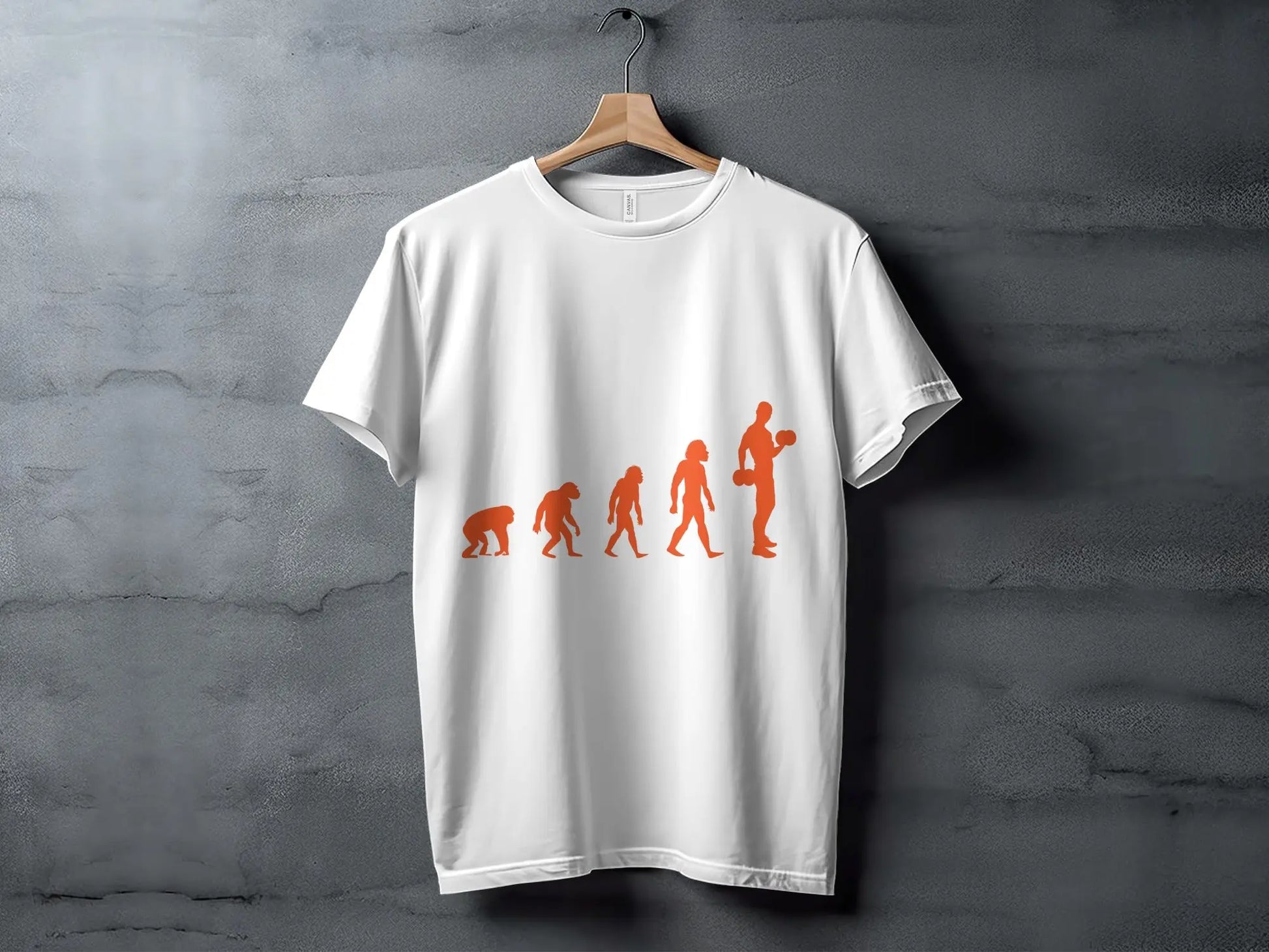 Evolution Lifting Progression Man Graphic T-Shirts Boofy