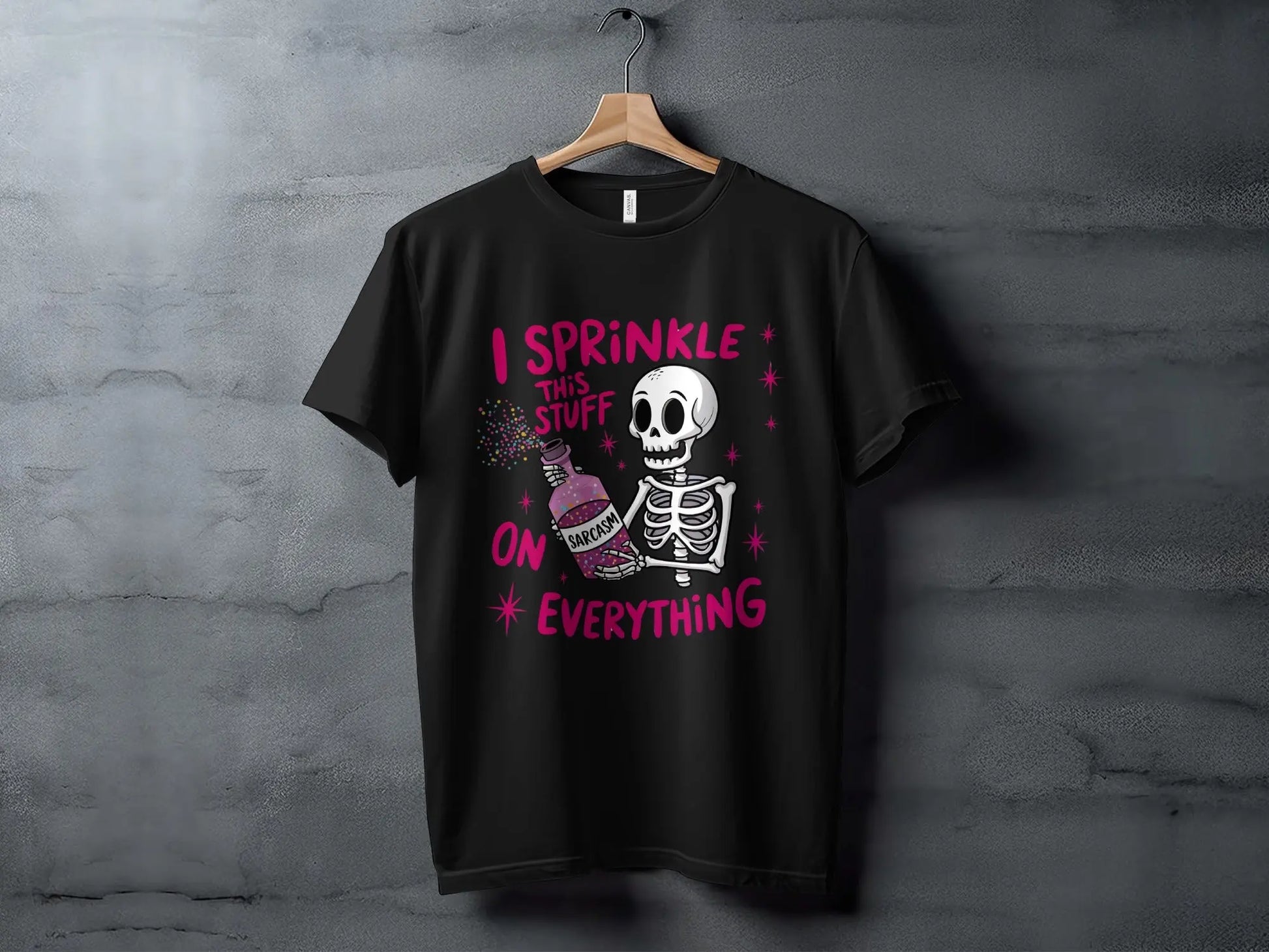 "I Sprinkle This Stuff On Everything" Sarcasm T-Shirts Boofy