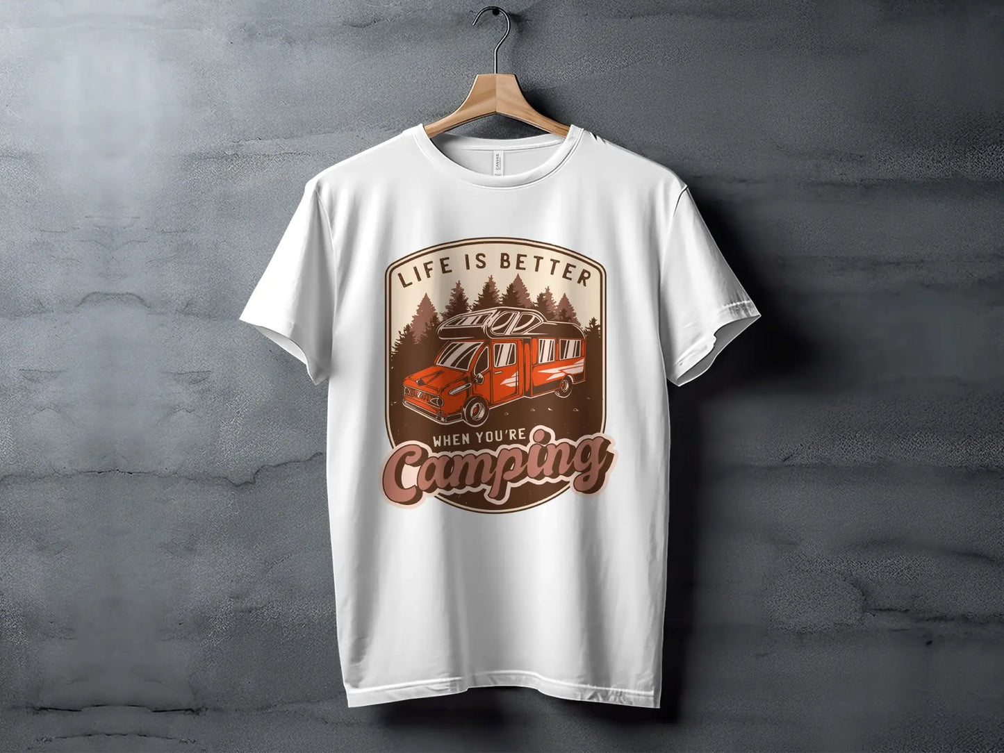 "Life is Better When You Are Camping" T-Shirts My Store