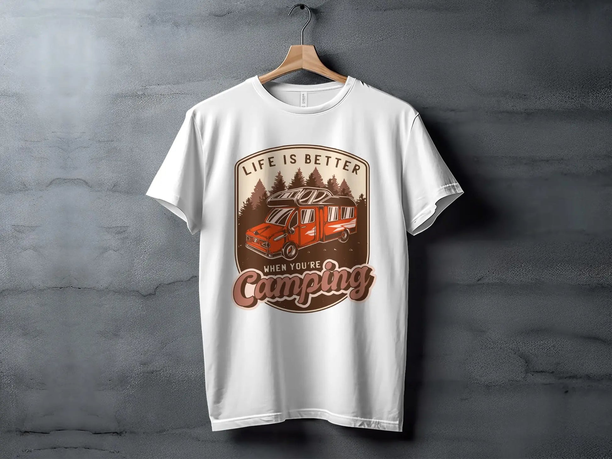 "Life is Better When You Are Camping" T-Shirts My Store