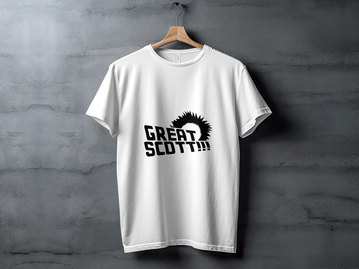 Retro Movie Fan T-Shirt: "Great Scott" Inspired Design