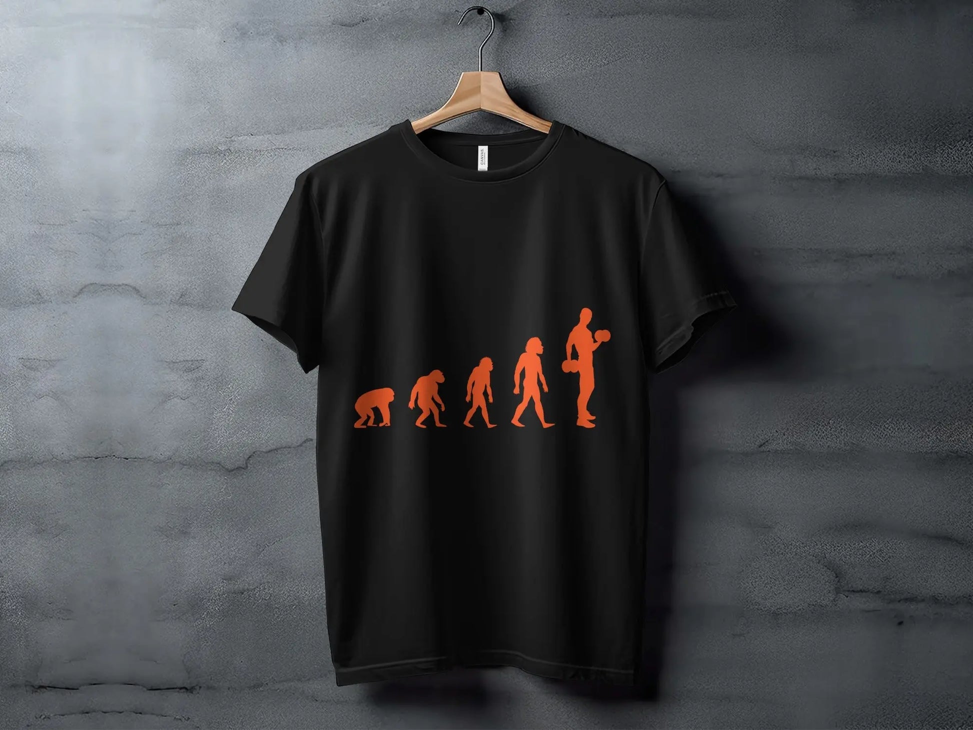 Evolution Lifting Progression Man Graphic T-Shirts Boofy