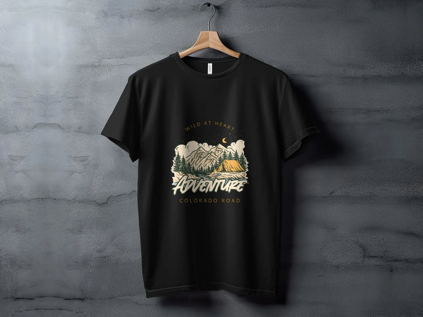 Wild at Heart Adventure Colorado Road T-Shirts My Store