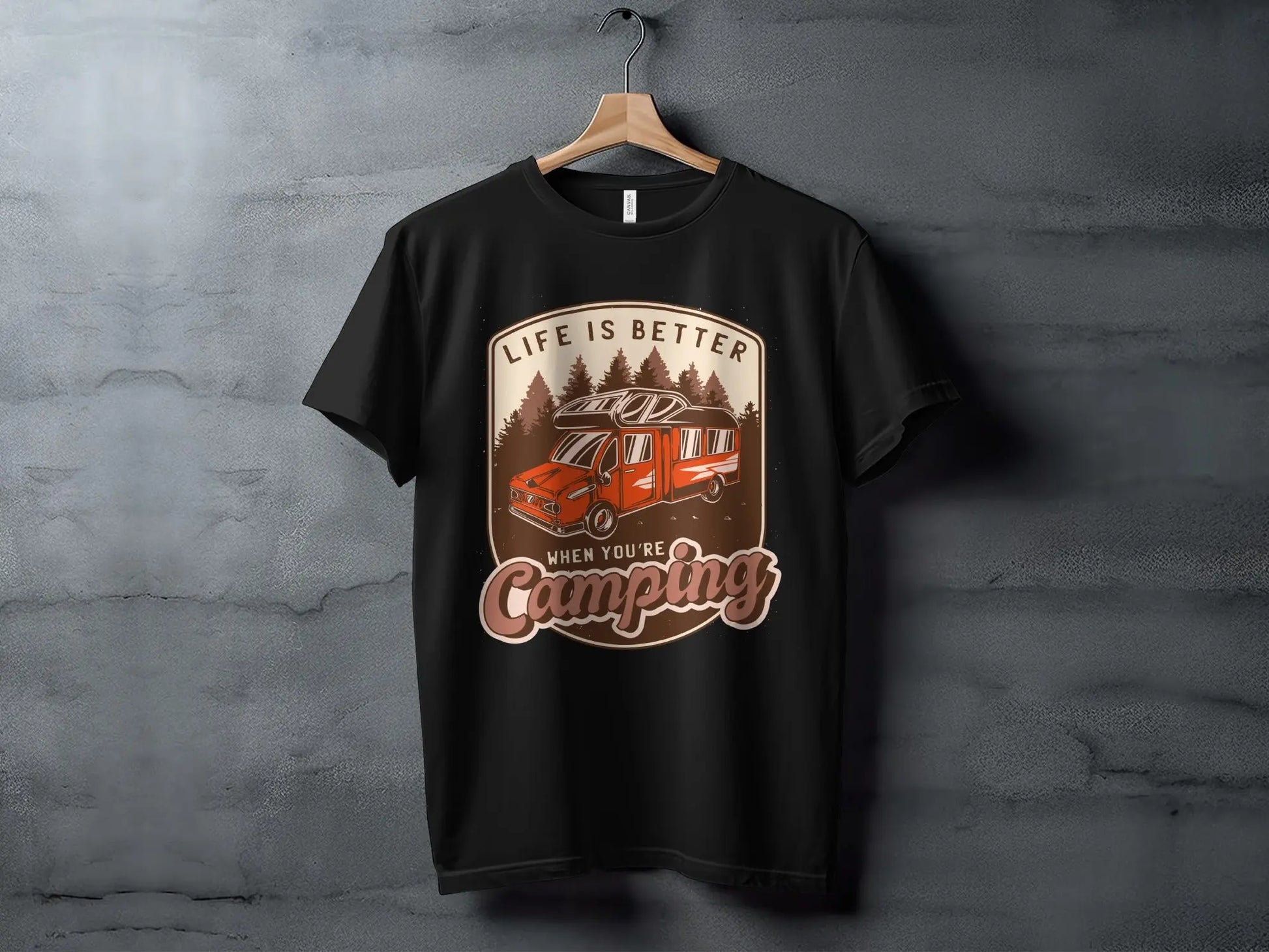 "Life is Better When You Are Camping" T-Shirts My Store