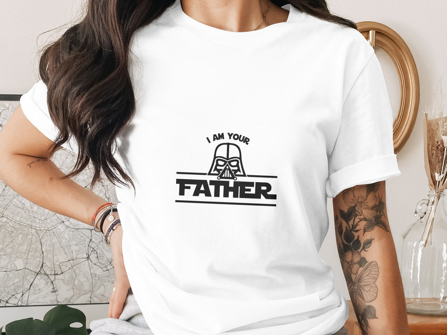 Star Wars T-Shirt: "I Am Your Father" Vader Design Novelty Stylish