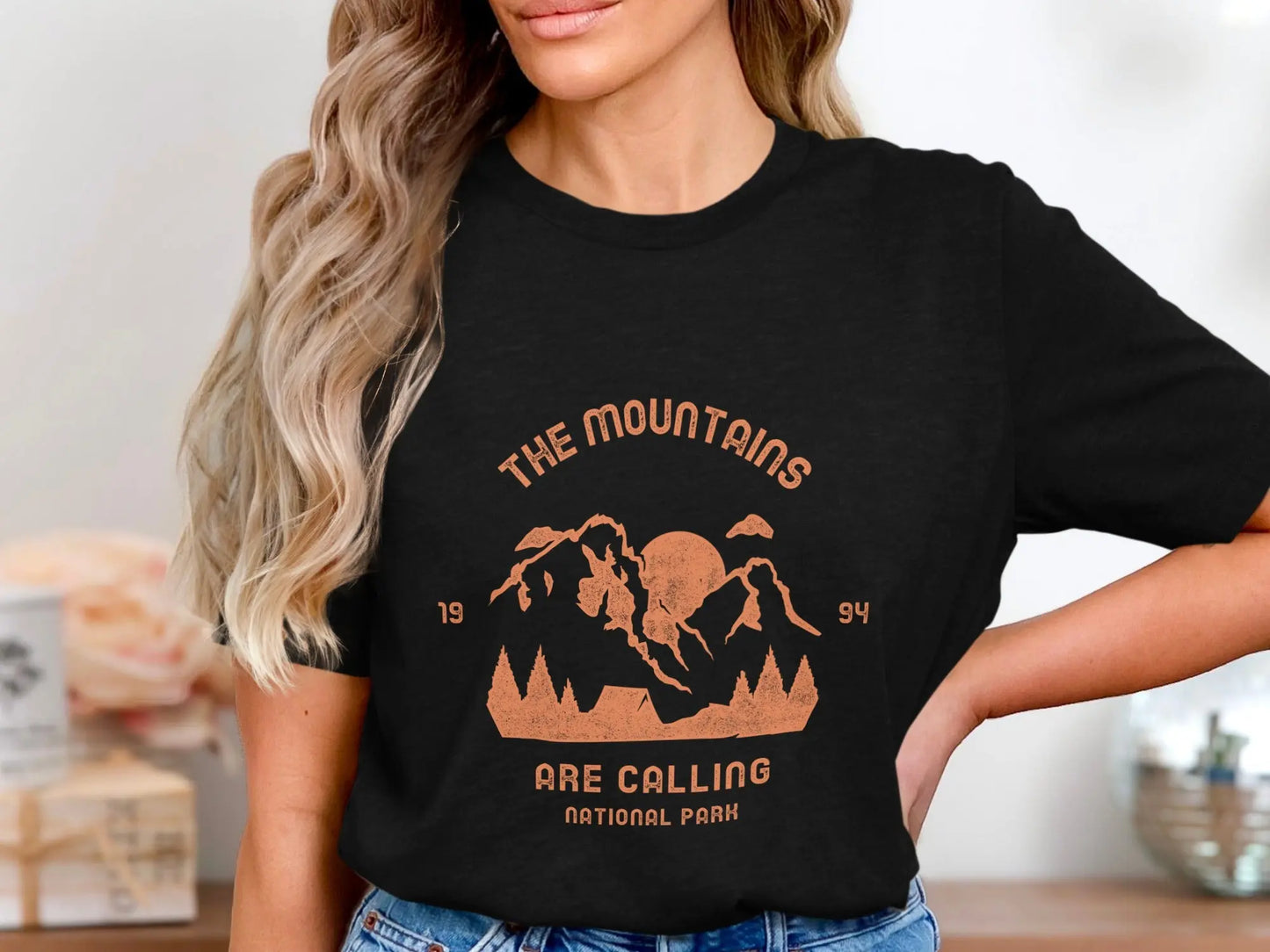 The Mountains Are Calling National Park T-Shirts My Store