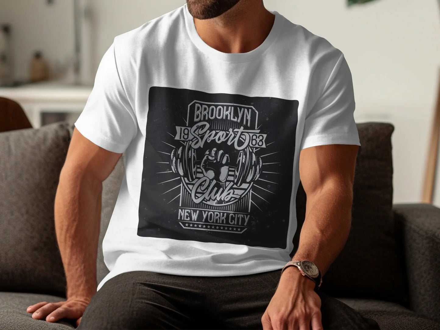 Brooklyn Sport Club New York City Graphic T-Shirts Boofy