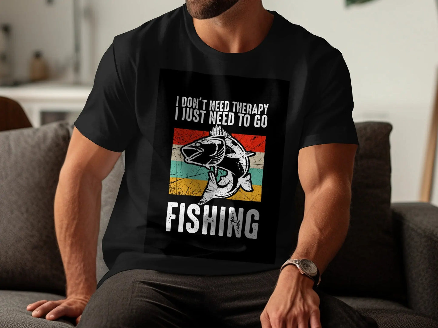 "I Just Need to Go Fishing" Passion T-Shirt Boofy