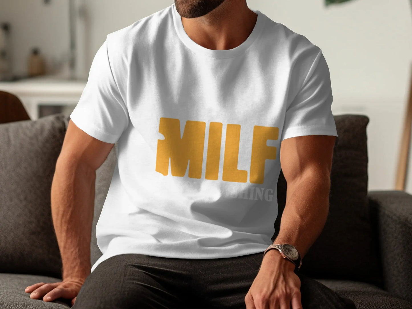 Funny "MILF Man I Love Frogs" Humorous T-Shirt Boofy