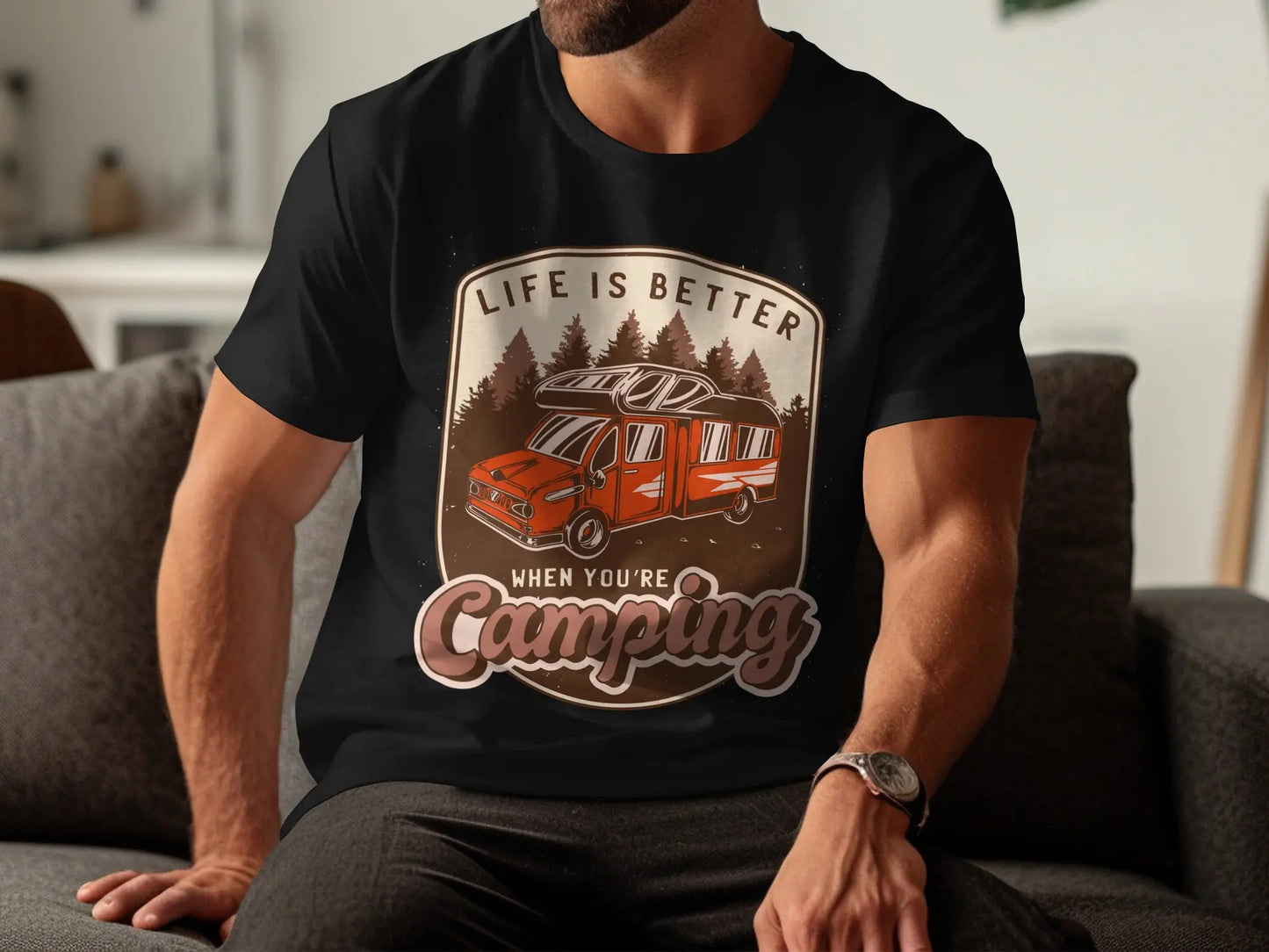 "Life is Better When You Are Camping" T-Shirts My Store