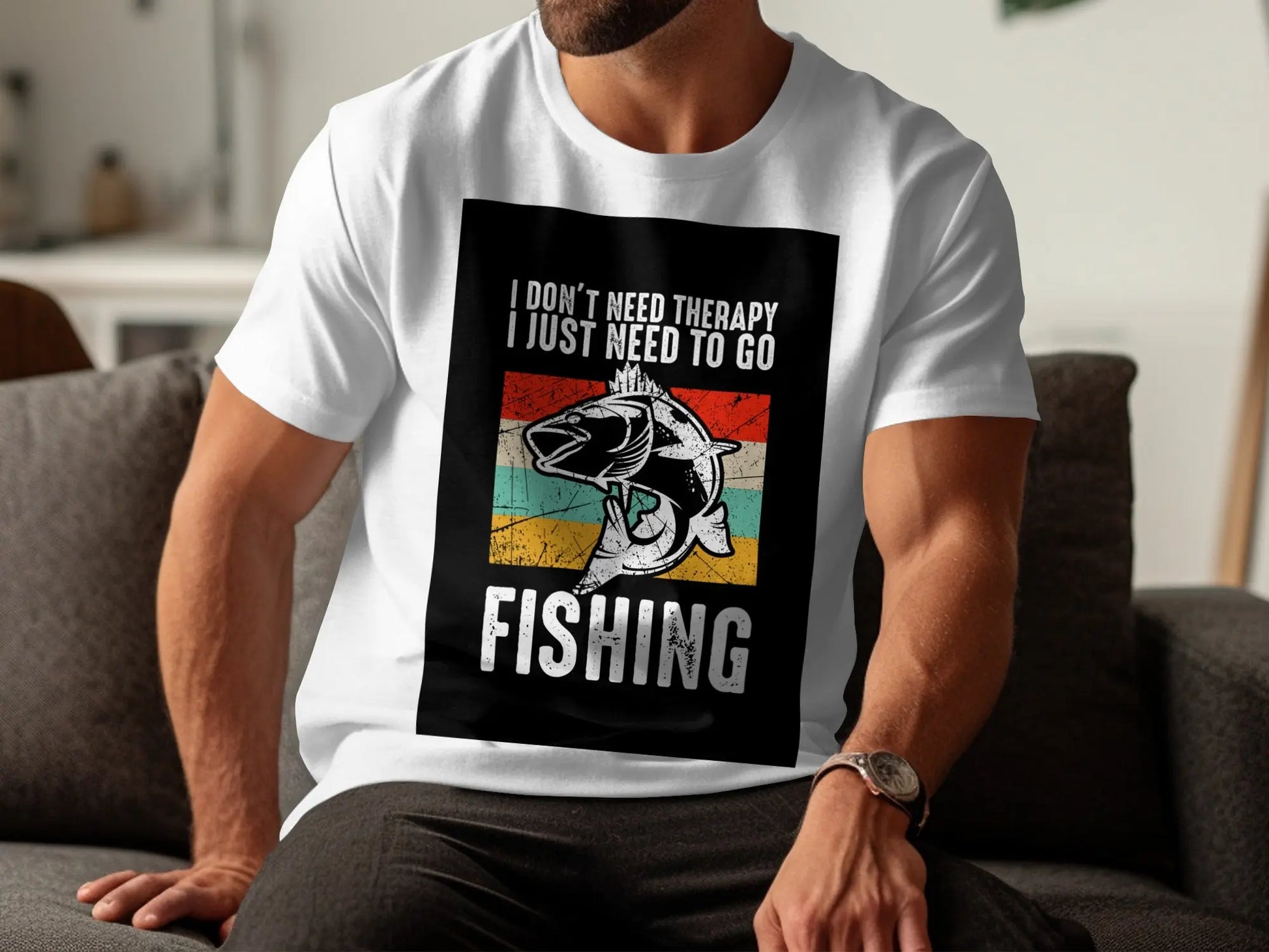 "I Just Need to Go Fishing" Passion T-Shirt Boofy
