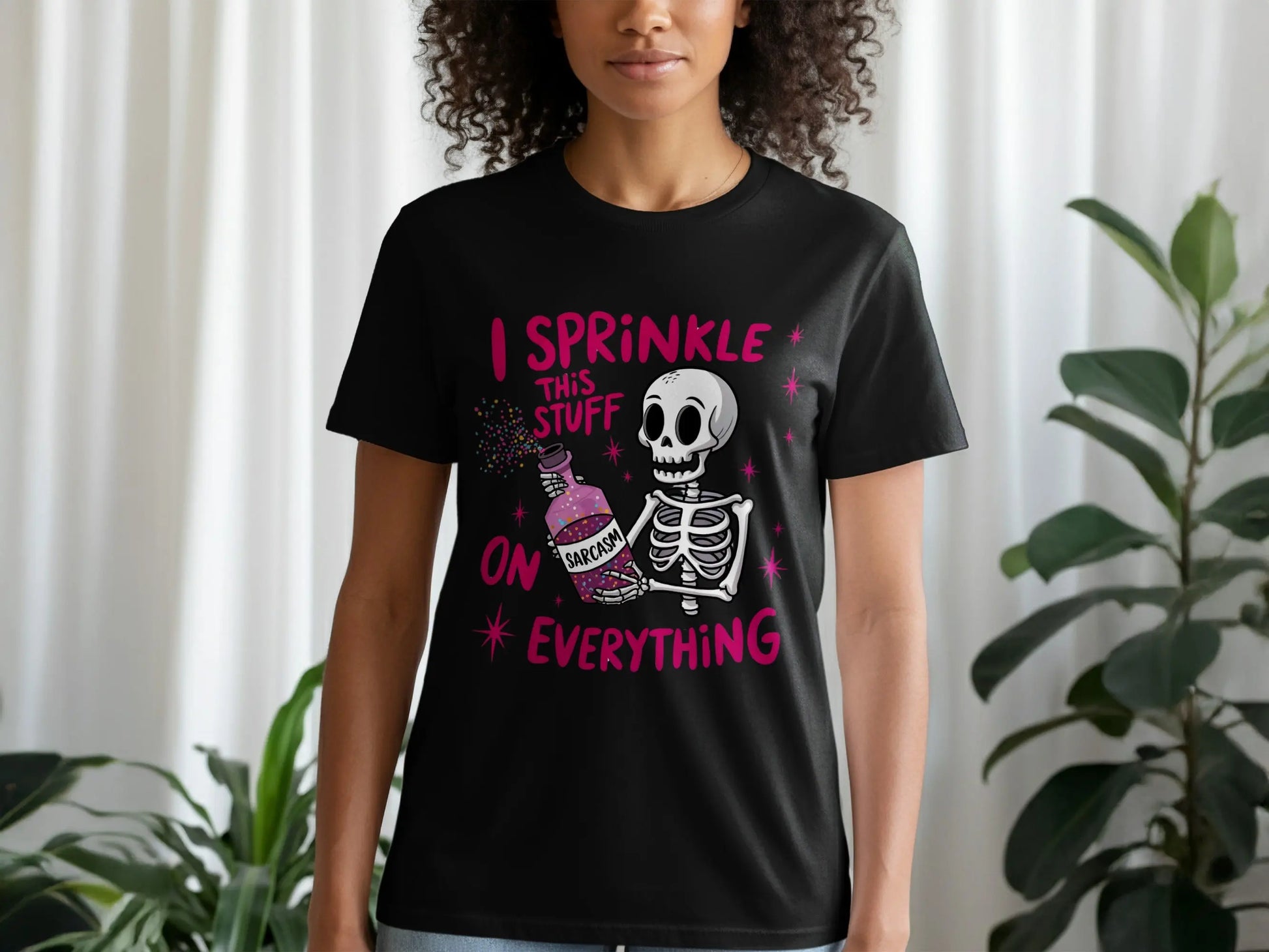 "I Sprinkle This Stuff On Everything" Sarcasm T-Shirts Boofy