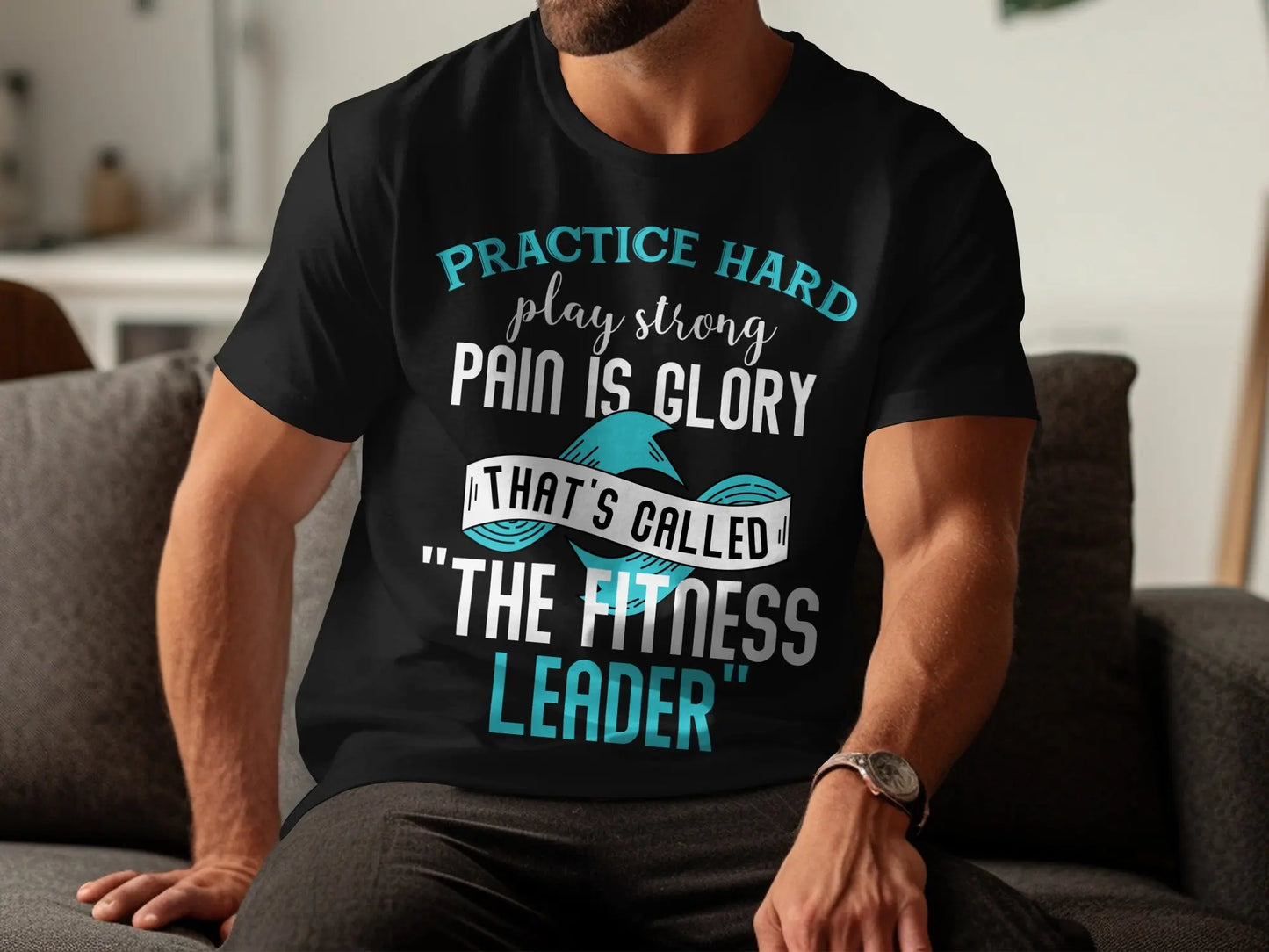 "Practice Hard Play Strong Pain is Glory" T-Shirts Boofy