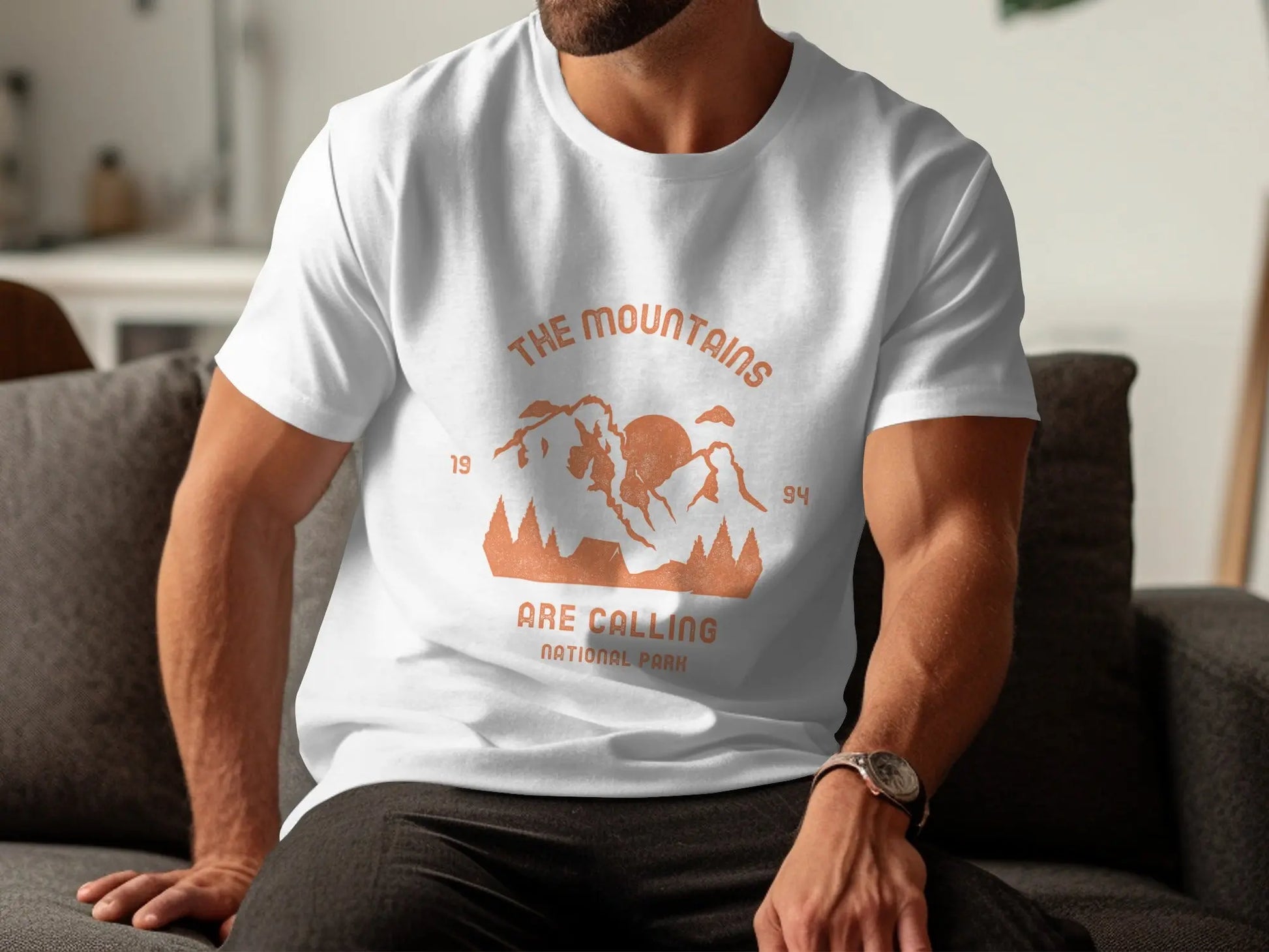 The Mountains Are Calling National Park T-Shirts My Store