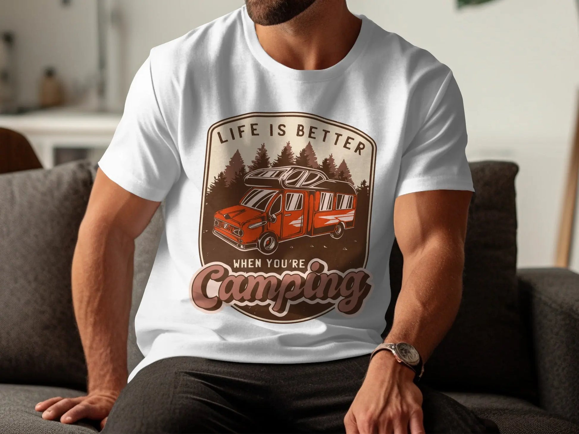 "Life is Better When You Are Camping" T-Shirts My Store