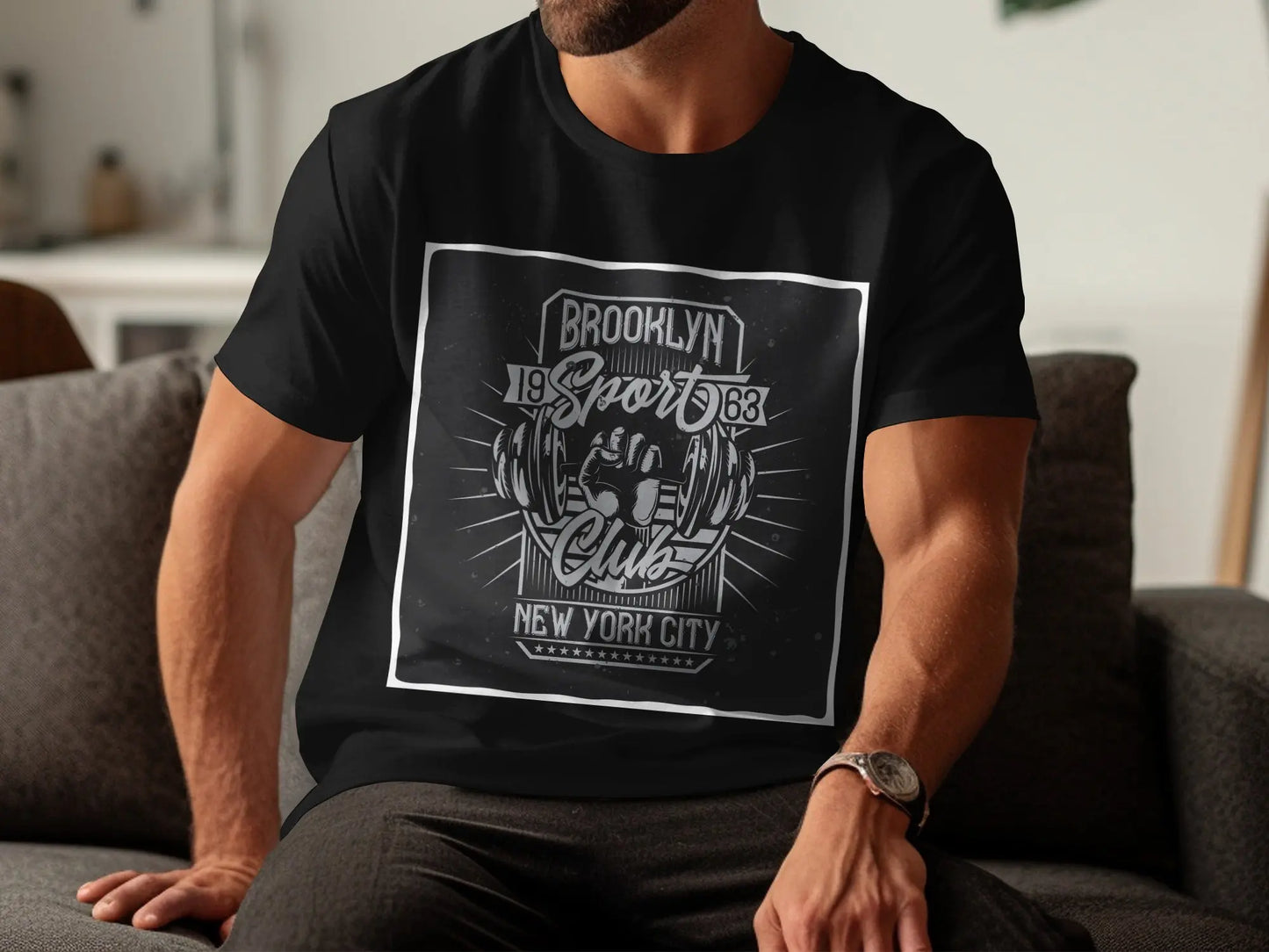 Brooklyn Sport Club New York City Graphic T-Shirts Boofy