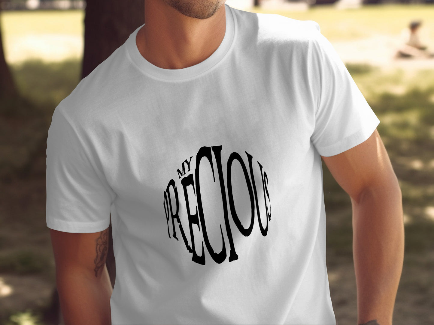 Fantasy Movie T-Shirt: "My Precious" Statement Graphic Cool Slogan