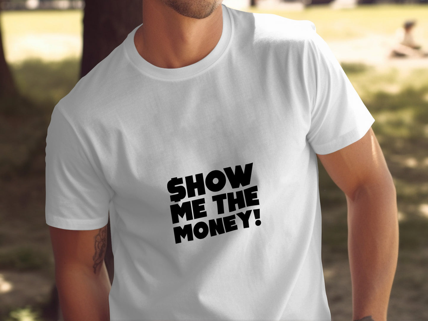 Classic Movie Quote T-Shirt: "Show Me the Money" Graphic Statement