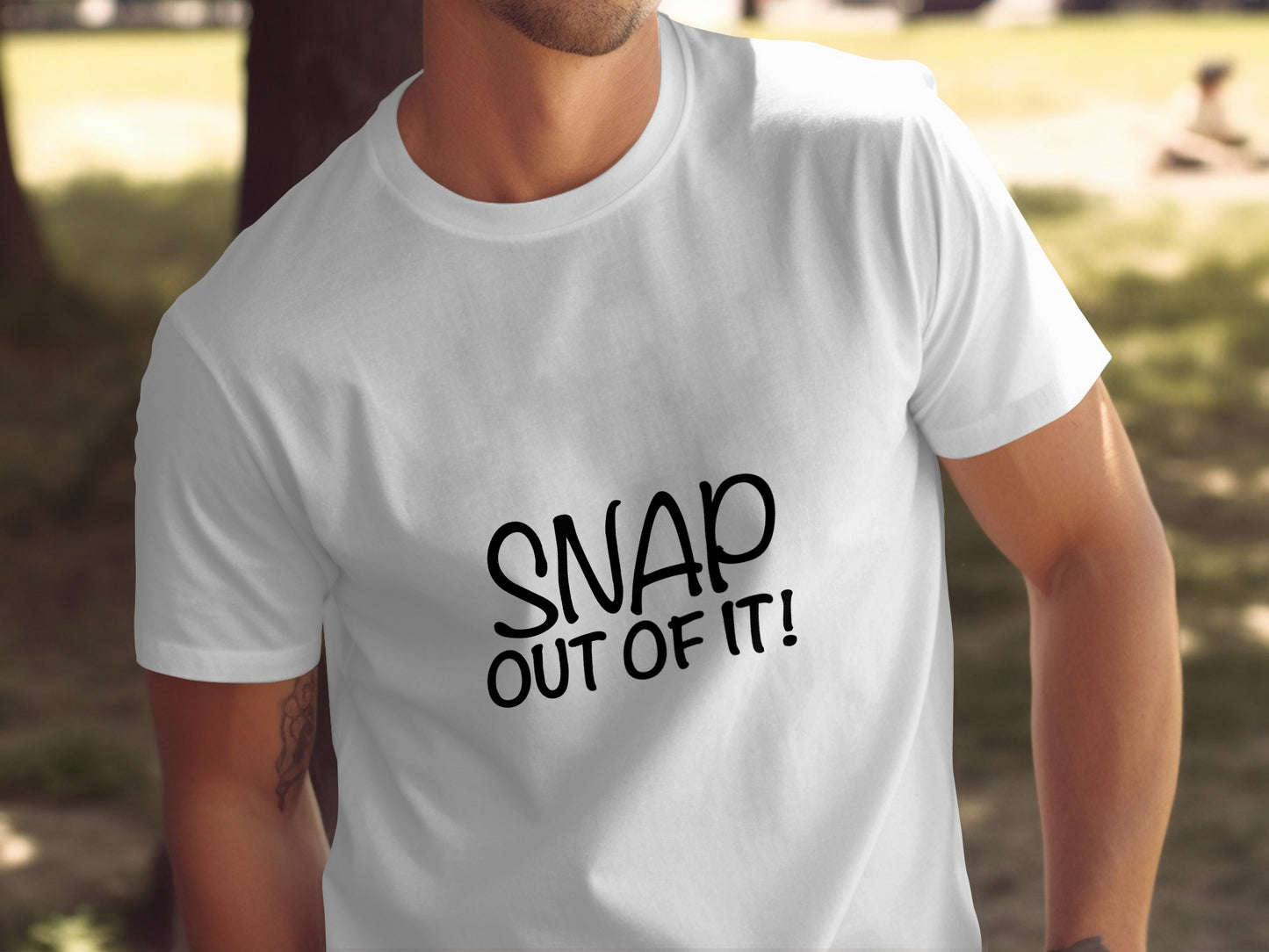 Movie Quote T-Shirt: "Snap Out of It!" A Bold Daily Reminder