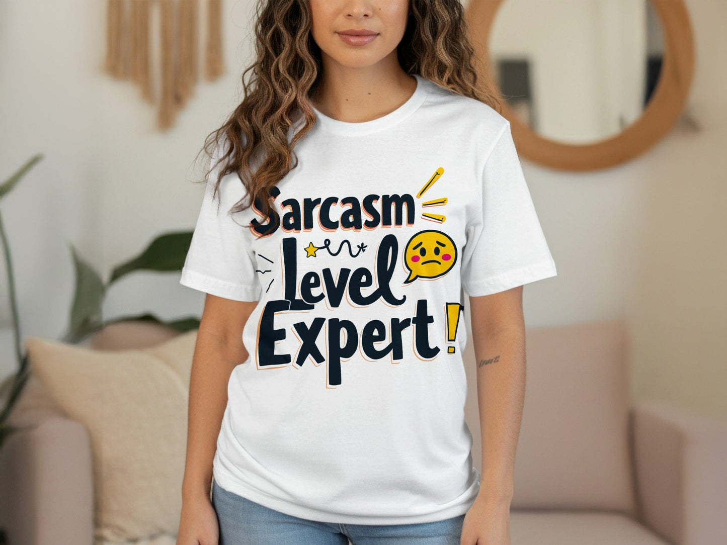 “Sarcasm Level: Expert” Tee — Work & Office Humour