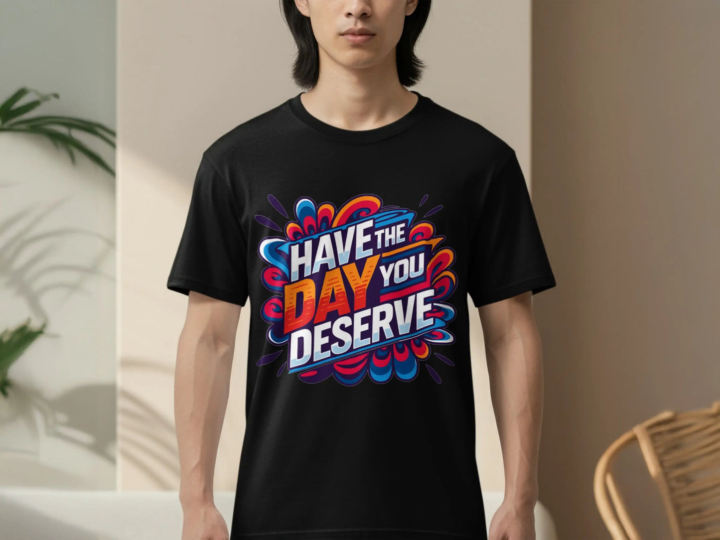 Funny Sarcastic T-Shirt: "Have The Day You Deserve" Graphic Tee