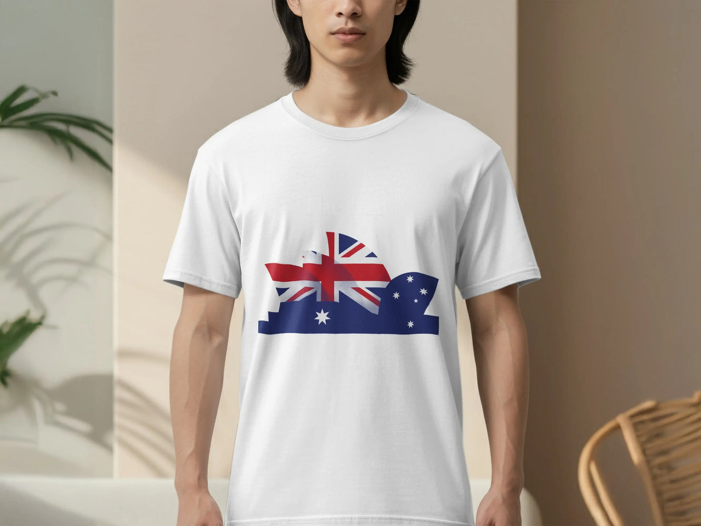 The Land Down Under Australia Graphic Design T-Shirts Boofy