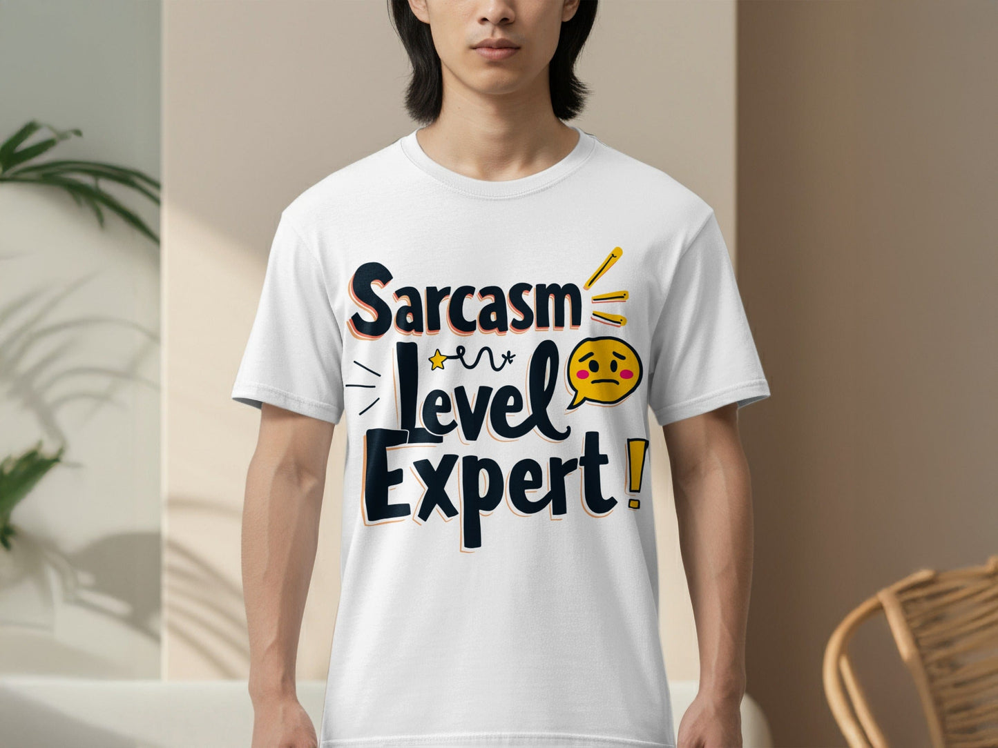 “Sarcasm Level: Expert” Tee — Work & Office Humour