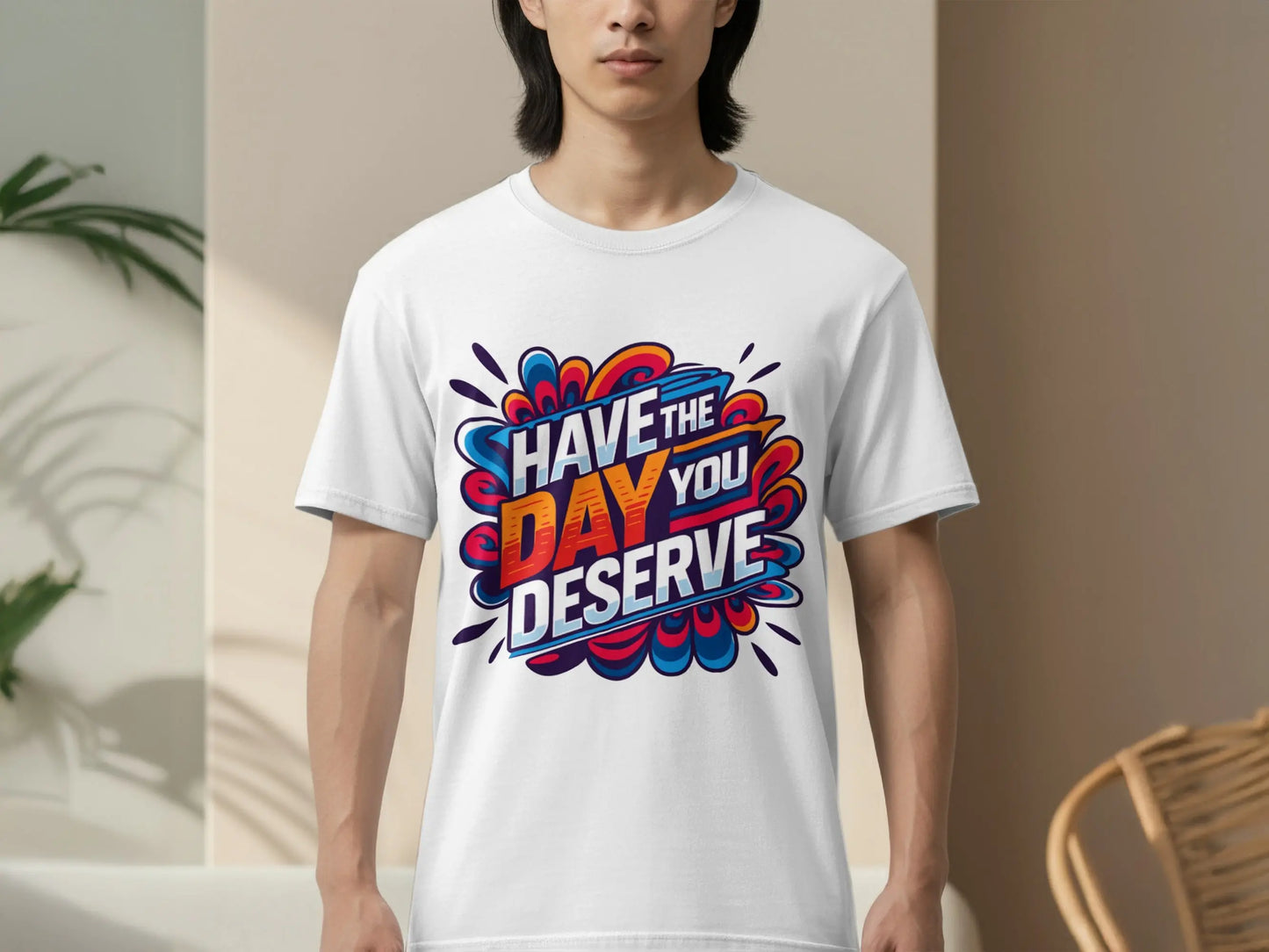 Funny Sarcastic T-Shirt: "Have The Day You Deserve" Graphic Tee