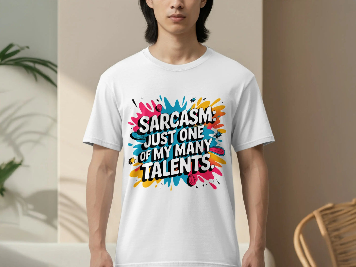 Sarcastic T-Shirt: "Just One Of My Many Talents" Funny Humor Tee